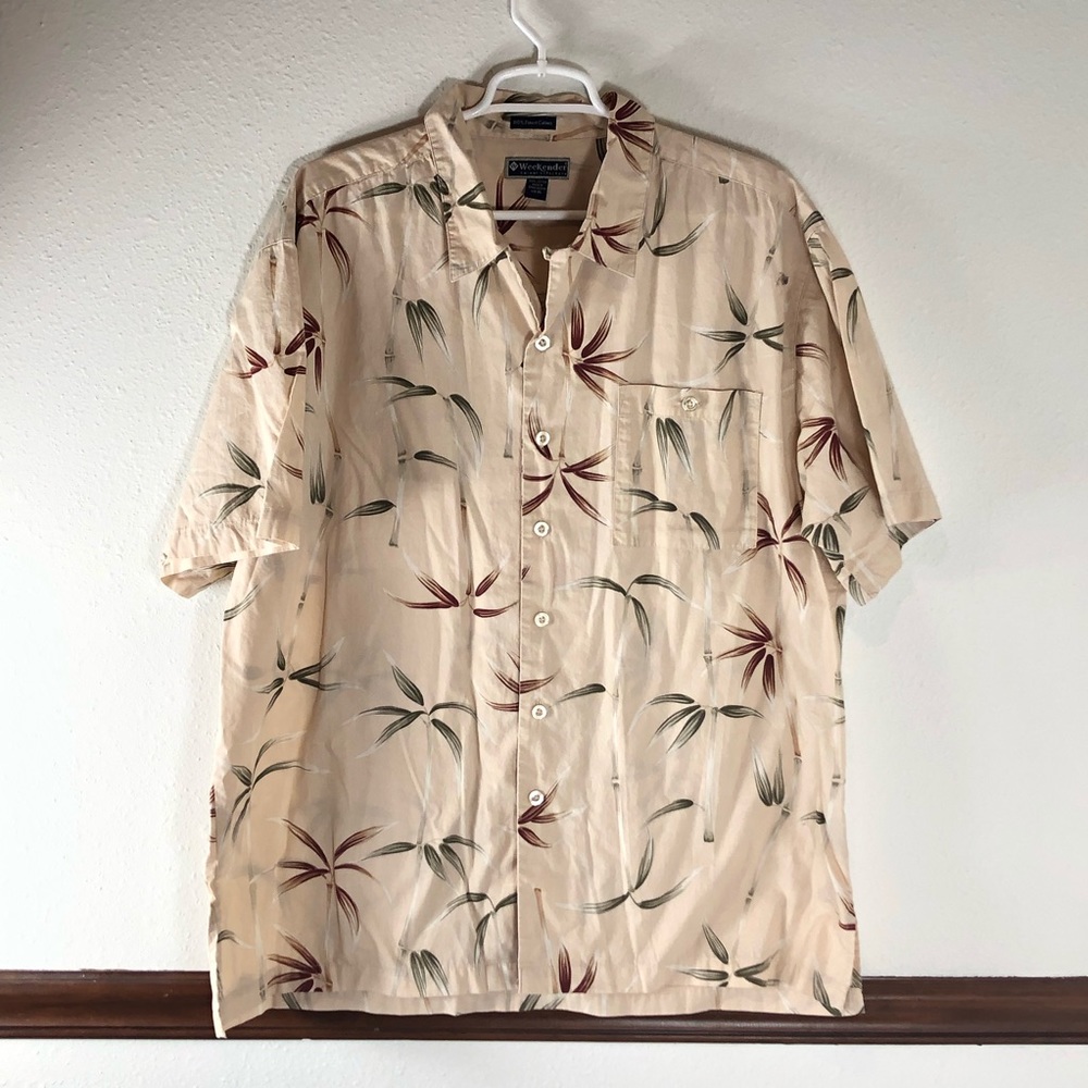 Men’s Weekender tropical shirt size XL